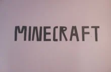 Jak zrobić prosty napis na ściane(Minecraft)