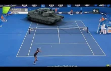 Djokovic vs Czołg