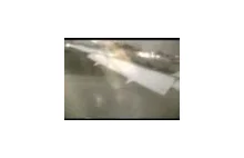 Boeing 767 Airplane Crash from Inside