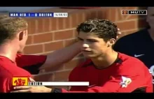 Debiut Ronaldo w barwach Man Utd