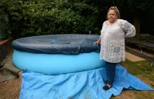 Rodziny w UK proszone o usunięcie basenu aby zapobiec utonięciu włamywacza.