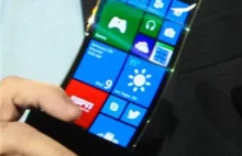 Prototyp urządzenia z elastycznym ekranem i systemem Windows Phone
