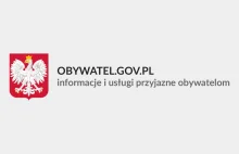 Rządowa strona Obywatel.gov.pl