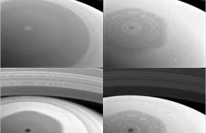 Pierwsze zdjęcia Saturna z nowej orbity sondy Cassini