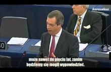 Nigel Farage: Budżet UE a imigracja