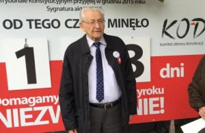 Kolejny TW zawitał do KOD - Moczulski został KODziarzem. Zataił współpracę z SB