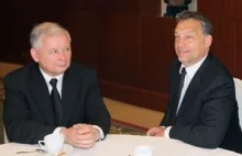 Kaczyński broni Orbana bo przywraca demokrację