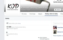 Komitet Obrony Demokracji- przekręt na facebooku