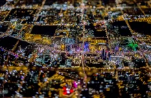 Niesamowite zdjęcia lotnicze Las Vegas