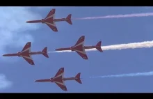 "The Red Arrows" podczas pokazu w Blackpool(1080p60).