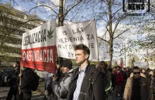 Manifestacja na rzecz zalegalizowania medycznej marihuany w Polsce [video]...