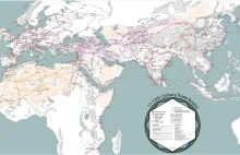 Wyjątkowo dokładna mapa szlaków handlowych z 11 i 12 wieku