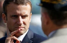 Jak Macron wdepnął na minę i został "nazirasistom"