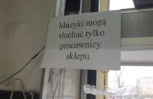 Klienci nie mogą... słuchać muzyki