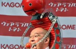 Japoński robot podający pomidory - Augmentyka