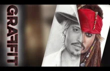 Johnny Depp / Jack Sparrow - nietypowy portret!