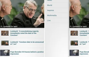 Dowiedz się z telefonu, kto został nowym papieżem