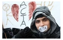 Protesty przeciw ACTA? Minister: jestem z tego dumny!
