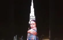 Tak Emiraty dziękują premier Nowej Zelandii. Jej zdjęcie na Burj Khalifa