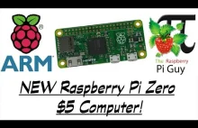 Nowe Raspberry Pi Zero za $5 lub £4