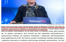 "Hołd dla Premier Beaty Szydło" gdzie pisali o jedzeniu psów zniknął z Republiki