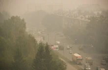 Skutki pożarów na Syberii