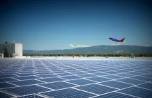 Lotnisko zasilane tylko energią z paneli słonecznych