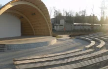 Łuków ma amfiteatr w parku miejskim za blisko pół miliona złotych