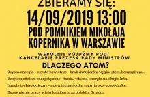 Petycja w sprawie realizacji Polskiego Programu Energetyki Jądrowej