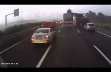 Tornado przecina autostrade we Włoszech