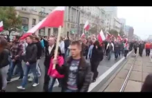 40 tyś. polskich nacjonalistów i patriotów w marszu przeciwko imigrantom