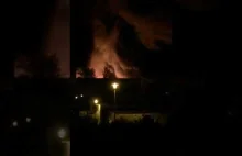 Pożar w Mikołowie!!! Wielki pożar kartonów!!!...