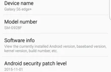 "Poziom poprawek Androida" pojawia się w Samsungach!