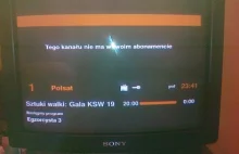 Cyfrowy Polsat zablokował mi kanały na walce Pudziana