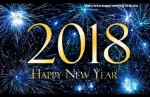 Happy New Year 2018 #Szczęśliwego nowego roku