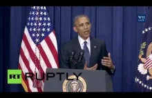 Barak Husejn Obama dowcipkuje w nawiązaniu do zabójstw w Niemczech [ENG]