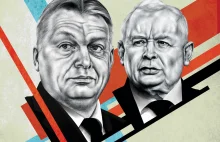 Kaczyński i Orban na okładce "Politico"
