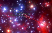 Dziwne obiekty krążące wokół czarnej dziury w centrum Drogi Mlecznej