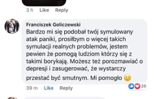 Filip Chajzer usuwa komentarze na swoim FB i IG dot. ataku paniki