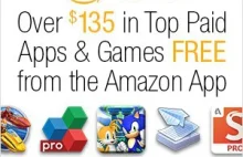 Amazon Appstore daje dzisiaj aplikacji i gier za około 135$ za free!!!