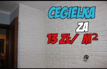 Jak Zrobić Cegiełkę Na Ścianie za 13zł/m² DIY