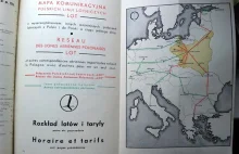 Trochę historii: Folder PLL LOT z 1933 roku