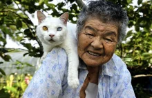 Babcia i jej kot Fukumaru