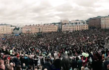 Finlandia przeciw neonazistom - potężny marsz w Helsinkach