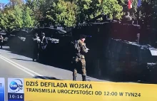 Dziś defilada wojska. Polskiego już się nie zmieściło.