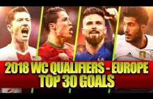 Top 30 Goals • 2018 FIFA World Cup Qualification - Europe