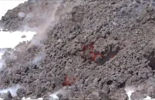 Erupcja Etny z południowego krateru