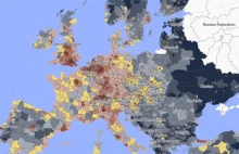 Polska bieda. Ta mapa pokazuje, jak wyglądamy na tle Europy