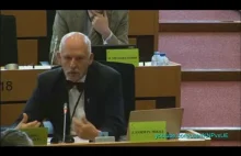 ENG] Janusz Korwin-Mikke o cenach gazu i energii atomowej 05.11.2014