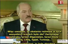 Prezydent Białorusi Aleksander Łukaszenka o Syrii (11.10.2012) (Wywiad dla BBC)